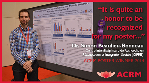 Simon Beaulieu-Bonneau, 2014 Poster Award Winner