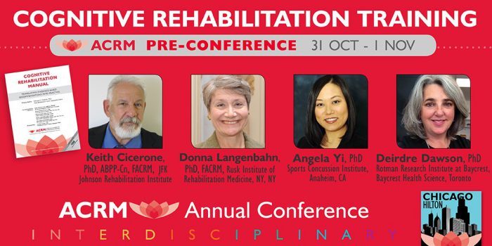 Cognitive Rehabilitation Training Faculty