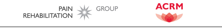 ACRM Pain Rehabilitation Group banner