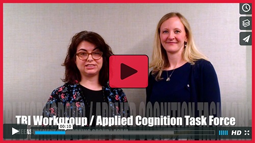 Click to hear about two measurement symposia: Progress and Report of ACRM Measurement Networking Group Applied Cognition Task Force: TBI WorkGroup #194 and Brain Gaming in Older Adults with Cognitive Impairments: Does it work or Not? # 905
