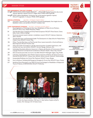 Click Flyer Image to See ALL Content Related to Military/VA Rehabilitation