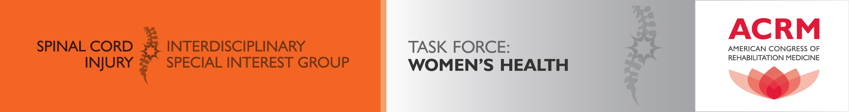 ACRM Spinal Cord Injury ISIG Women's Health Task Force