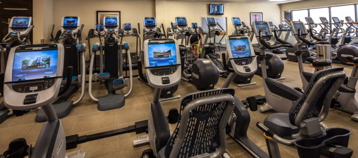 Hilton Anatole DALLAS health club equipment
