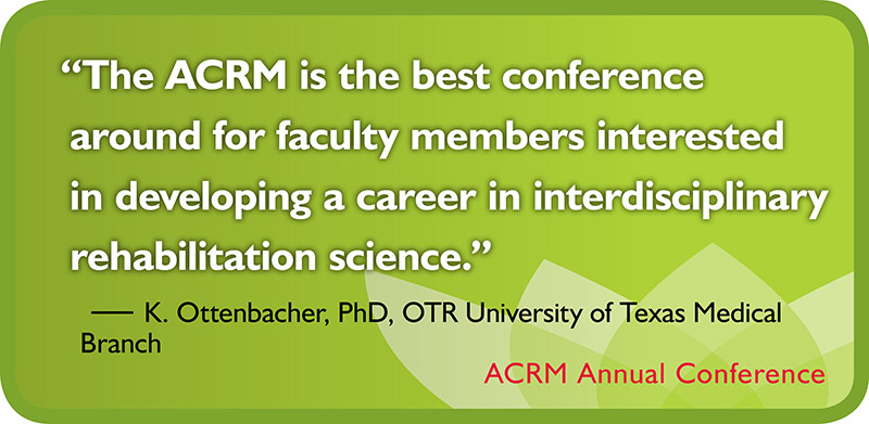 ACRM Conference quote testimonial badge