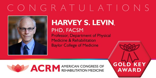 ACRM Gold Key Award recipient Dr. Harvey Levin