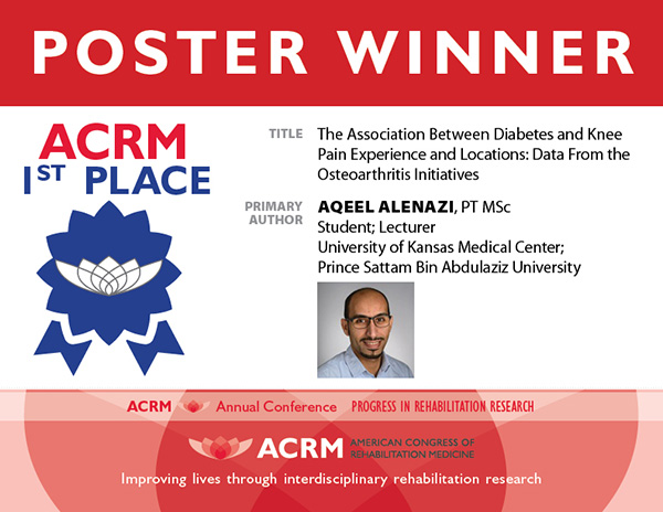 1st Place Poster Winner 2018 Alenazi