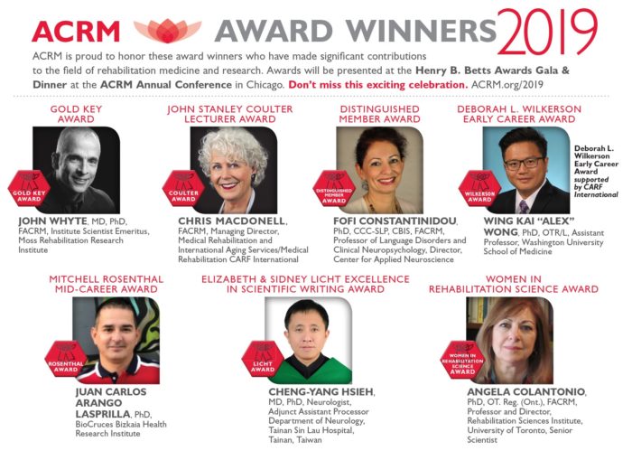 ACRM 2019 Awards Recipients image