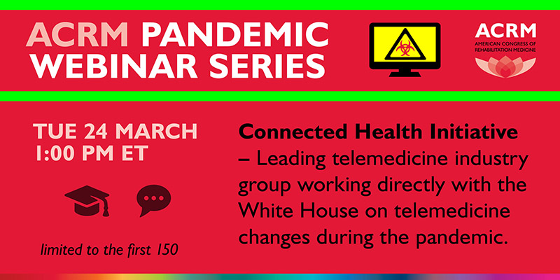 ACRM Pandemic Webinar Series graphic