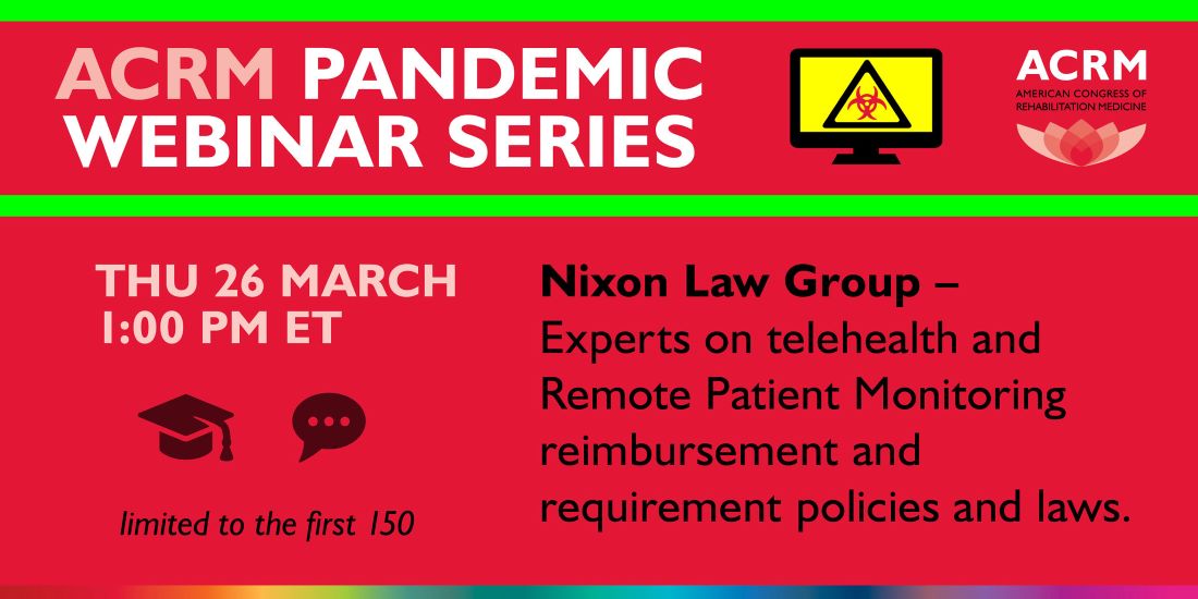 ACRM Pandemic Webinar Series image