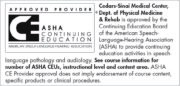 ASHA Continuing Education