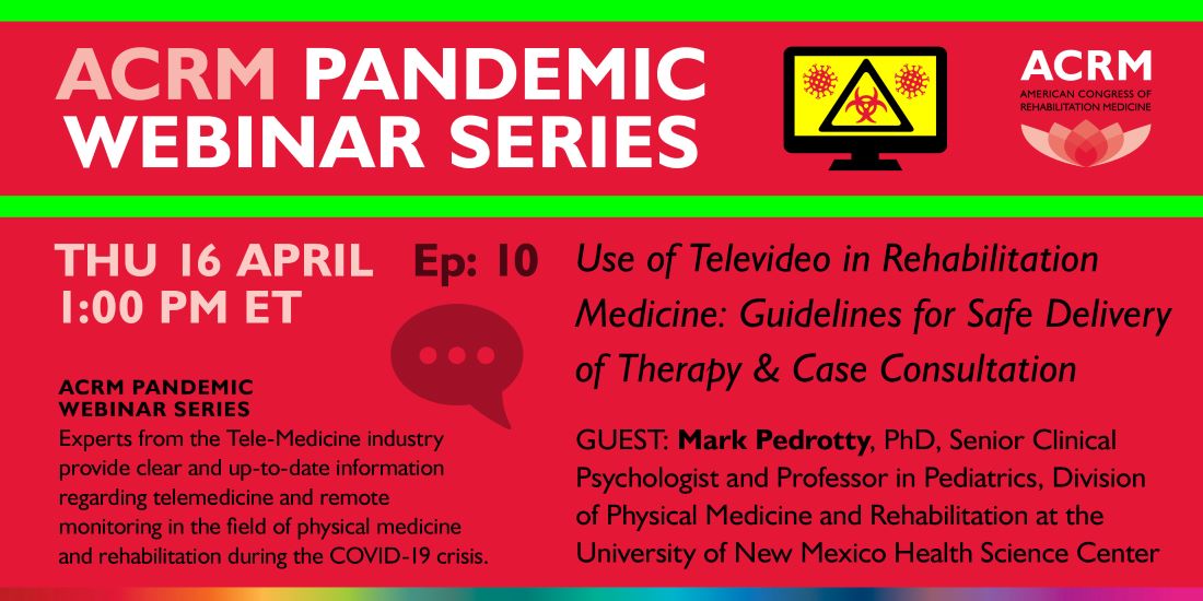 ACRM Pandemic Webinar Series image