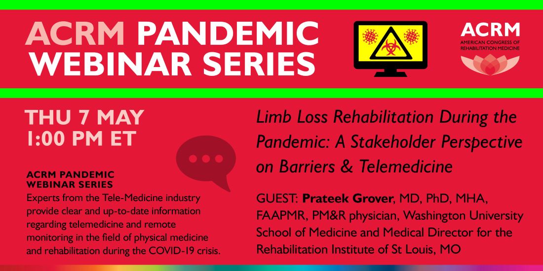 ACRM Pandemic Webinar Series image
