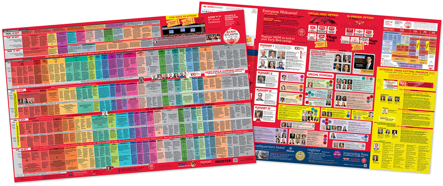 ACRM20_PosterBrochure_FrontBackSideBySide_21May20_1500x632_200_L June Poster Brochure front & back side-by-side 2020 Atlanta