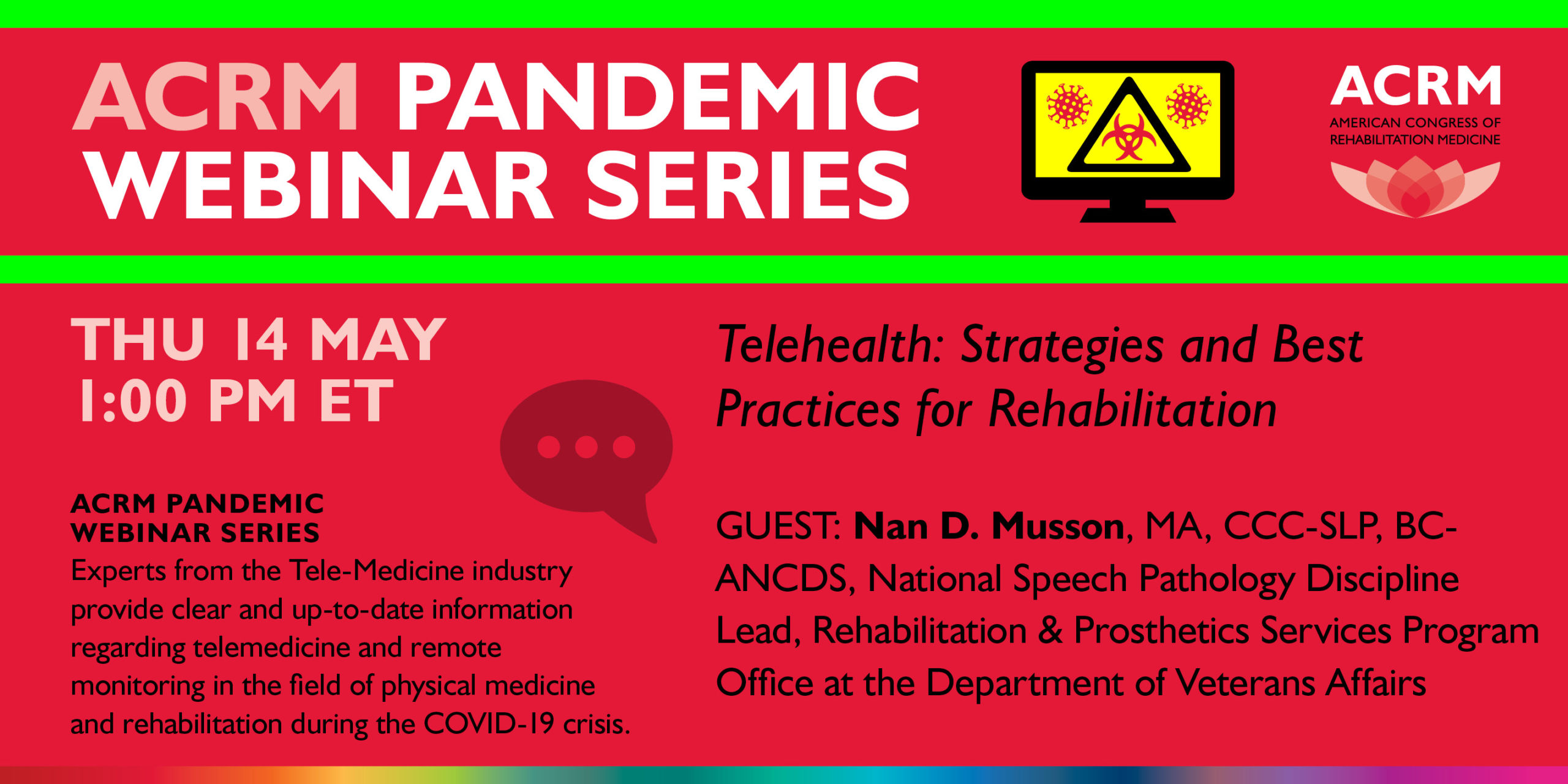 ACRM Pandemic Webinar image
