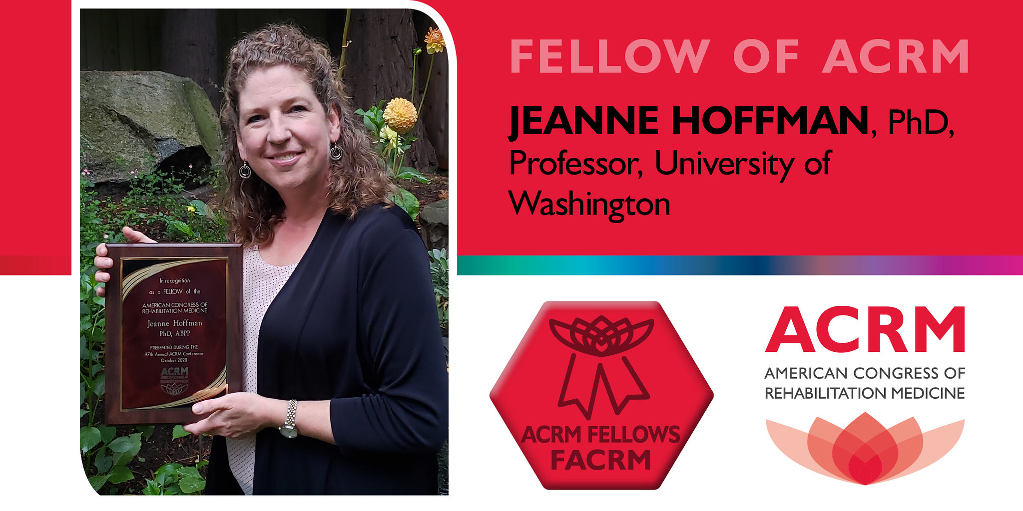 Jeanne Hoffman is a 2020 Fellow of ACRM