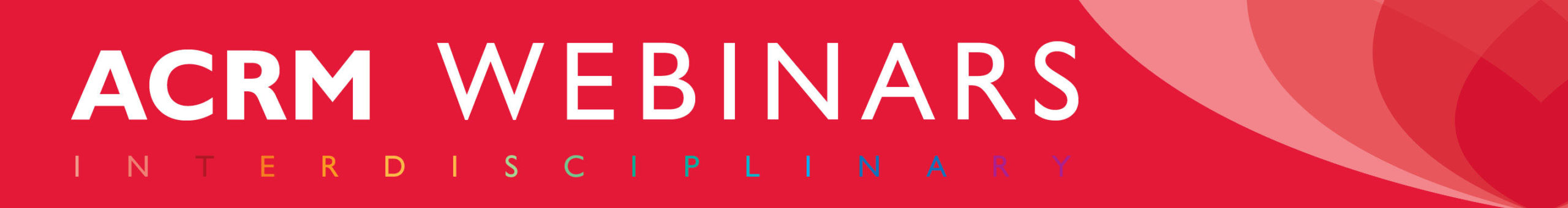 ACRM WEBINARS header