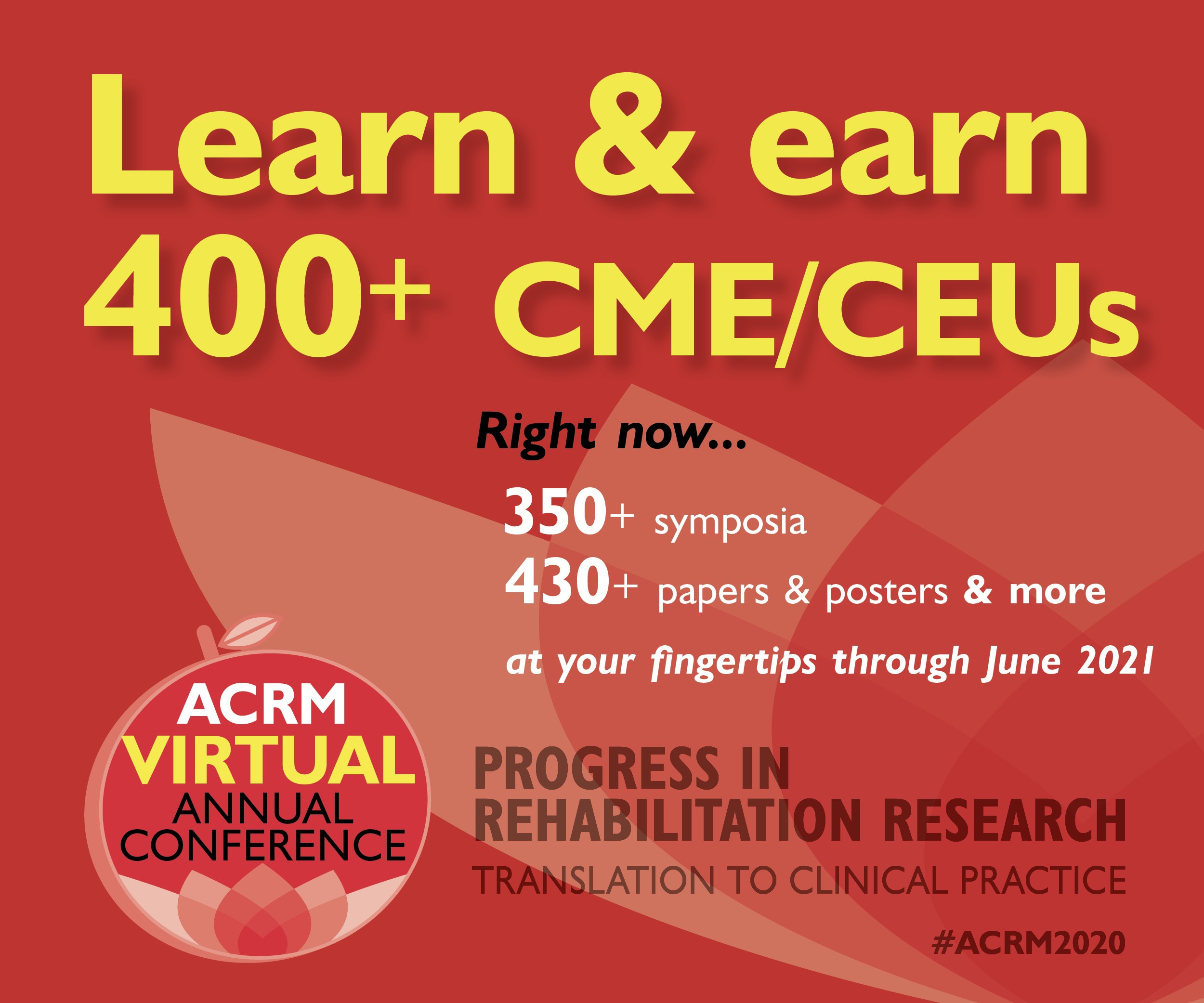 Learn & earn 400+ CME/CEUs