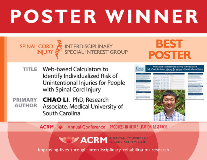 SCI-ISIG Best Poster Award image