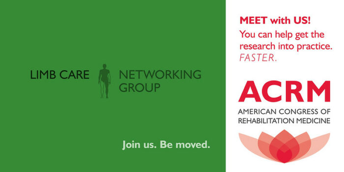 Meet with the ACRM Limb Care Networking Group banner
