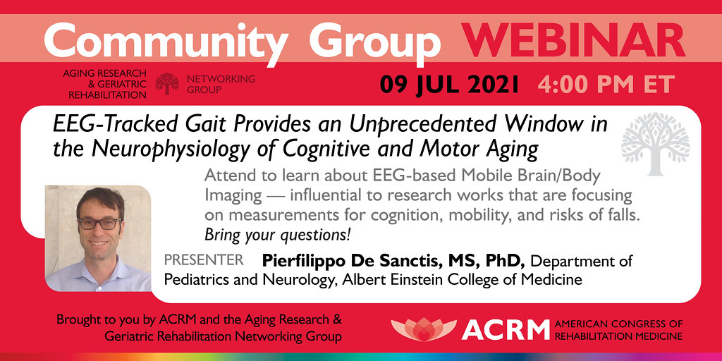 ACRM Aging Research Webinar with Dr. De Sanctis - image