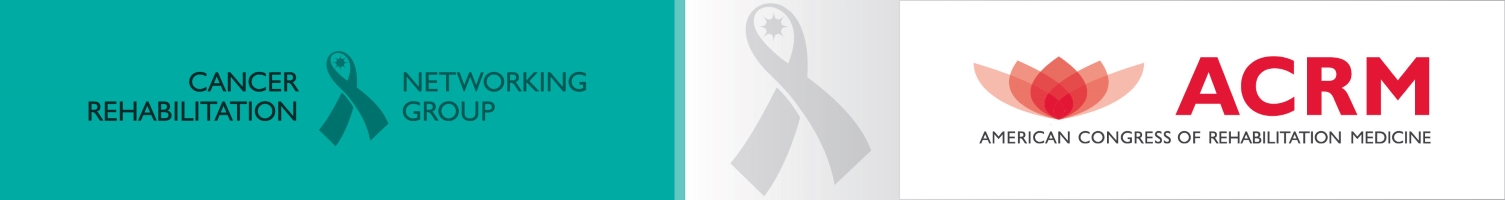 ACRM Cancer Rehabilitation Networking Group header