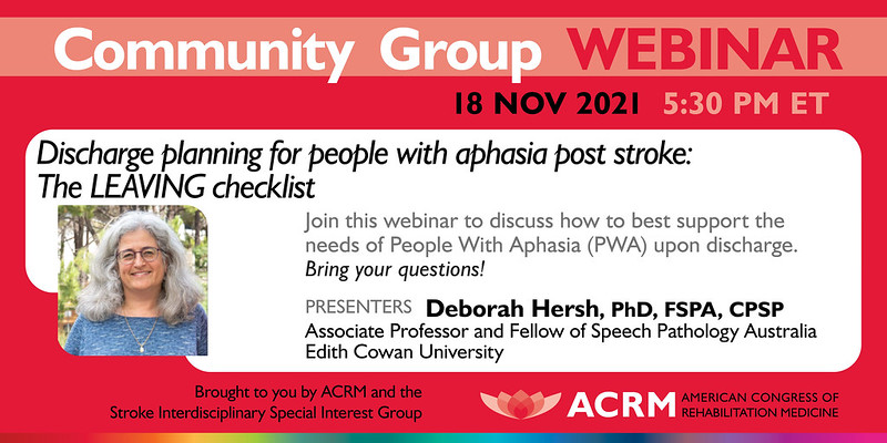 Stroke ISIG Virtual Happy Hour with Deborah Hersh, PhD, FSPA, CPSP
