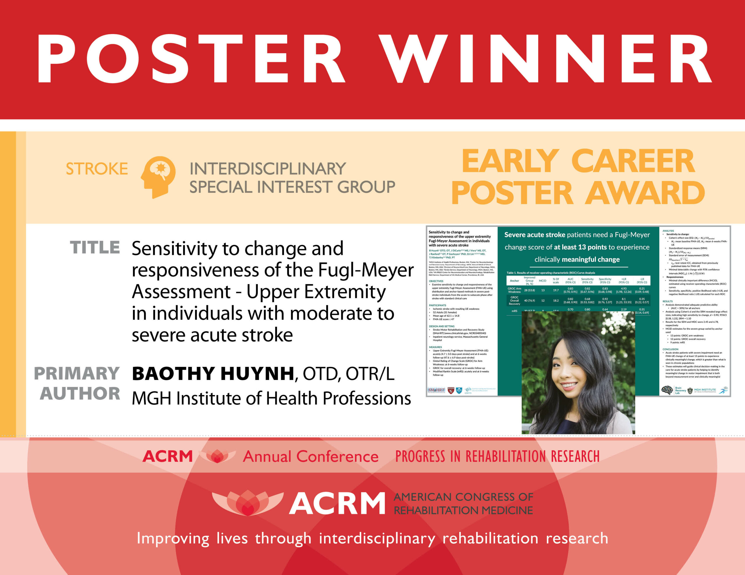 Stroke ISIG 2021 Early Career Poster Award - image