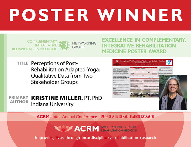 Best Early Career Poster in Geriatric Rehabilitation Award image