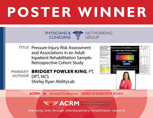 Best Early Career Poster in Geriatric Rehabilitation Award image