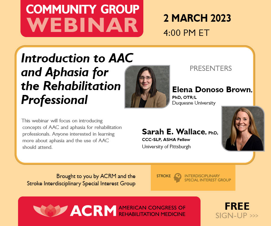 ACRM_Webinar_StrokeISIG_3MAR23_Brown_Wallace_BoxAd_300x250_XL