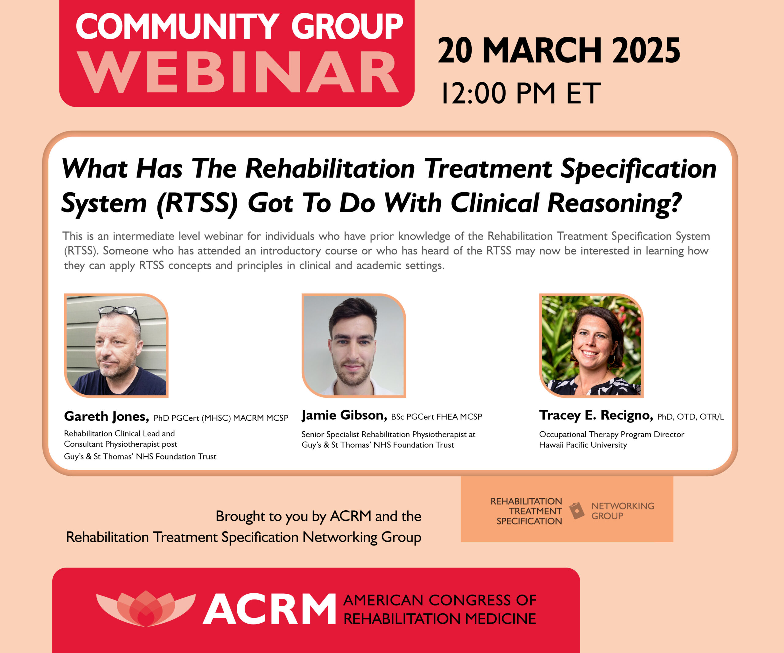 RTS Webinar 20 March 2025