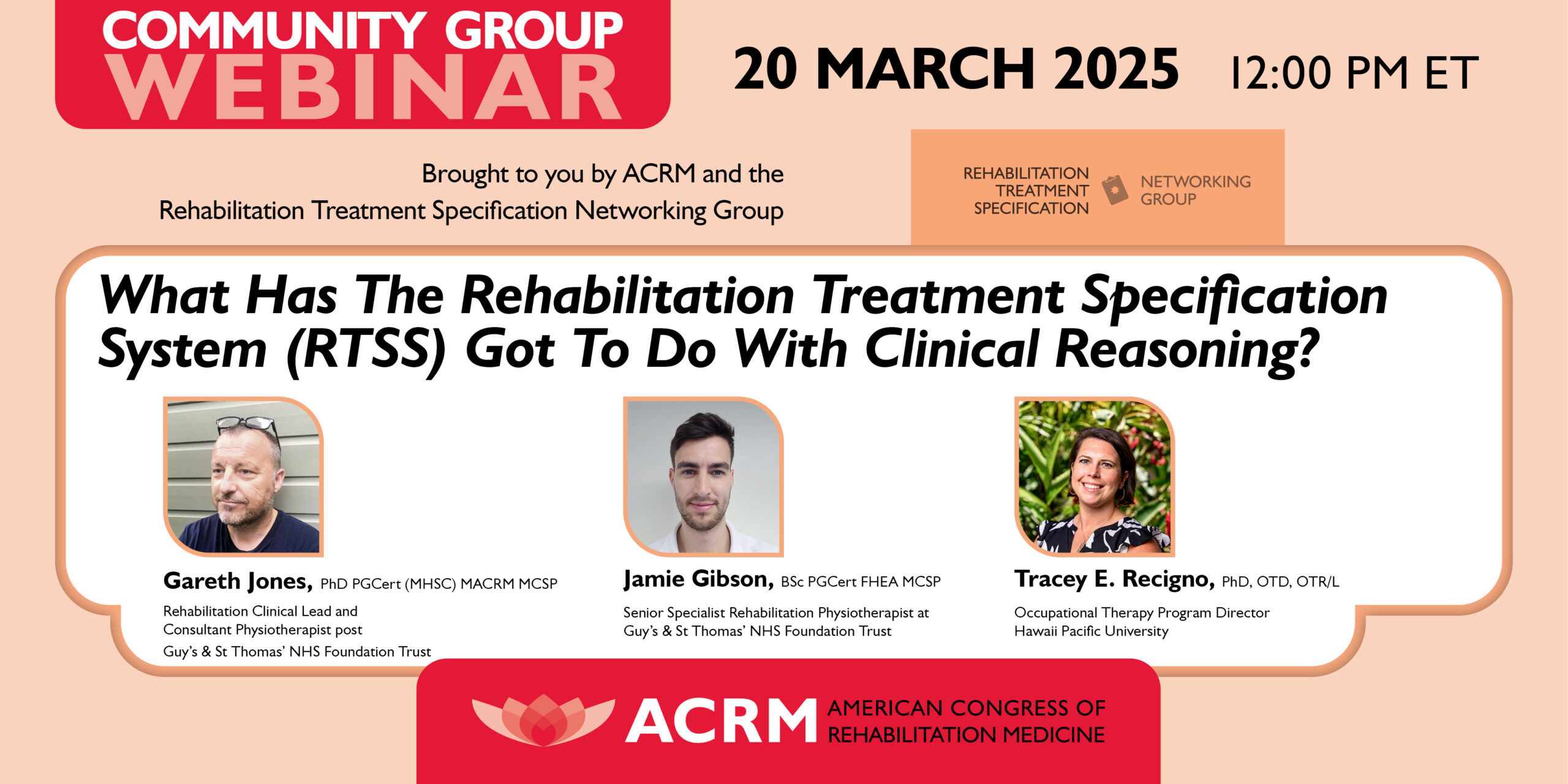 RTS Webinar 20 March 2025