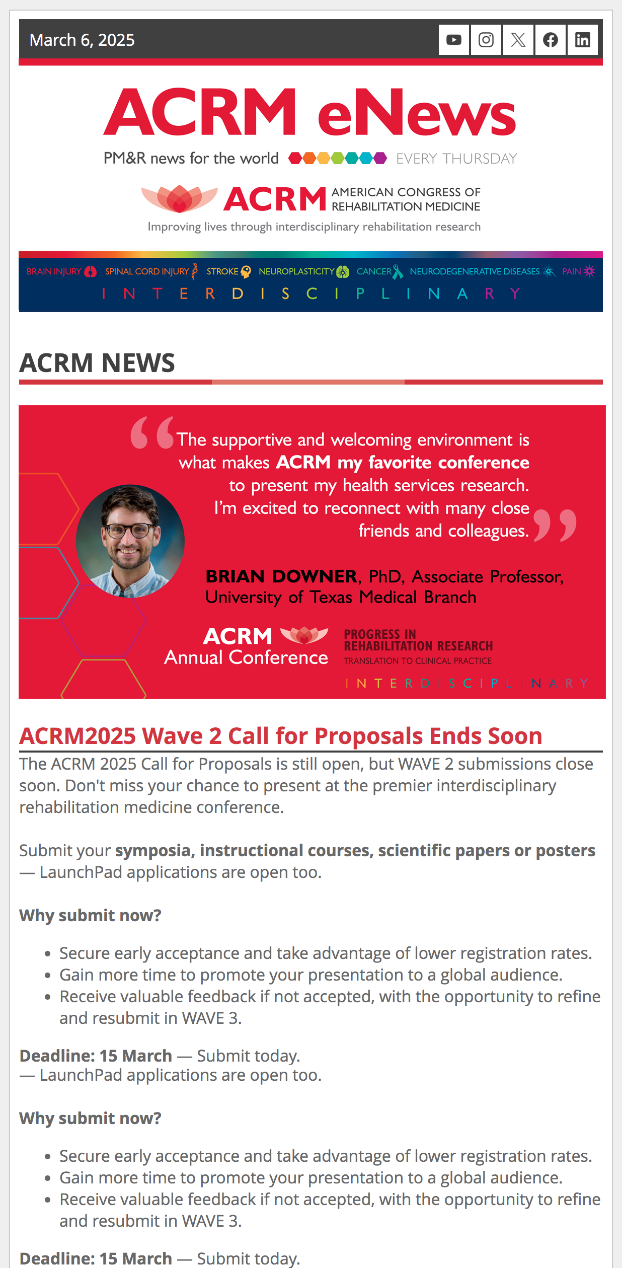 ACRM eNews